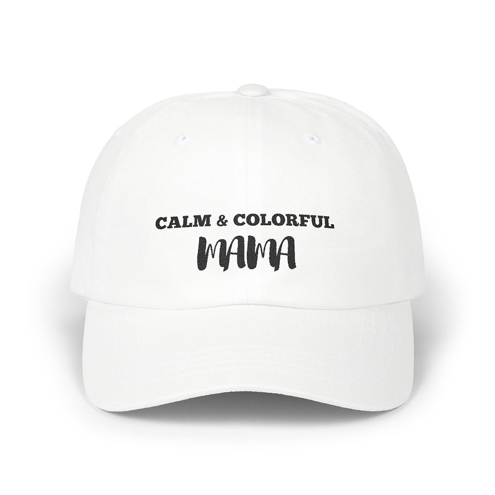 Calm & Colorful Mama Cap 