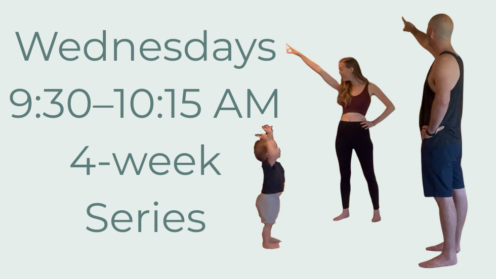 9:30–10:15 AM Wednesdays: Co-Regulation Toddler Classes
