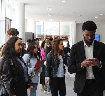 personne en attente avant de passer un entretien