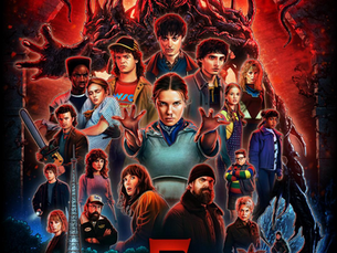 The season 5 poster for Netflix's hit series, "Stranger Things"