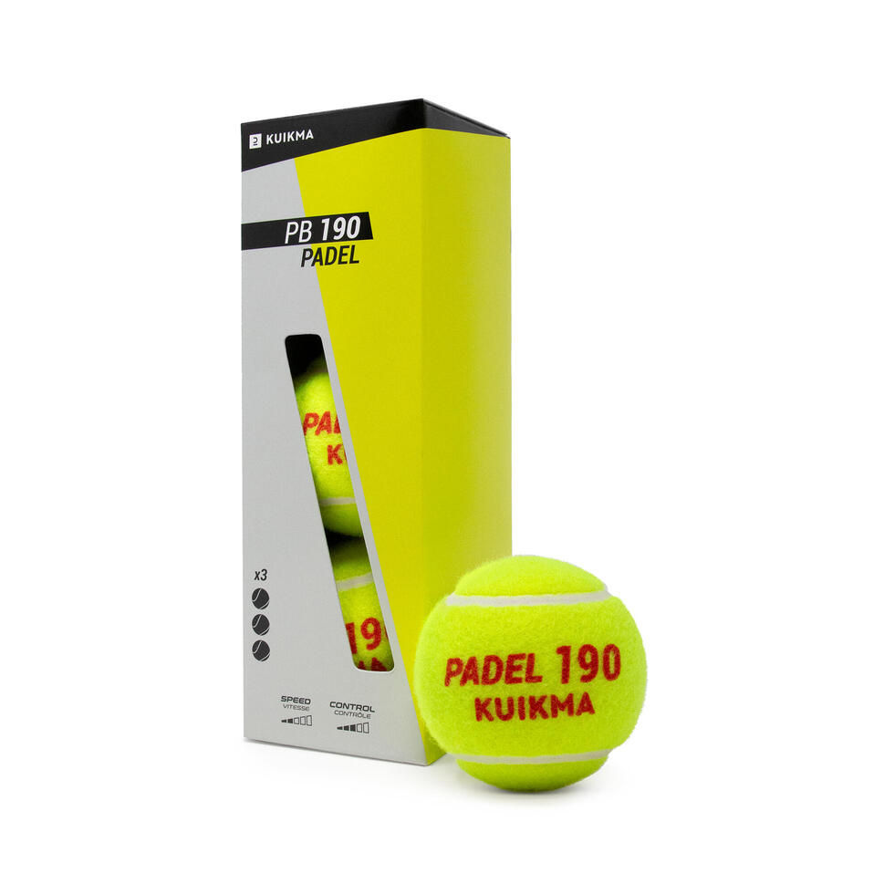 Padel Balls | Range 100 - 1 Pack (3 balls)