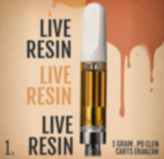 Live Resin - Vape Cartridge - 1g