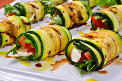 Zucchini Rolls With Arugula, Mozzarella And Tomato.jpg