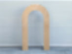 Plain Hollow Arch Backdrop - Event Props