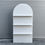 Thumbnail: Arch Backdrop Wall with 3 Removable Shelves - Painted/Non-Painted - Foldable