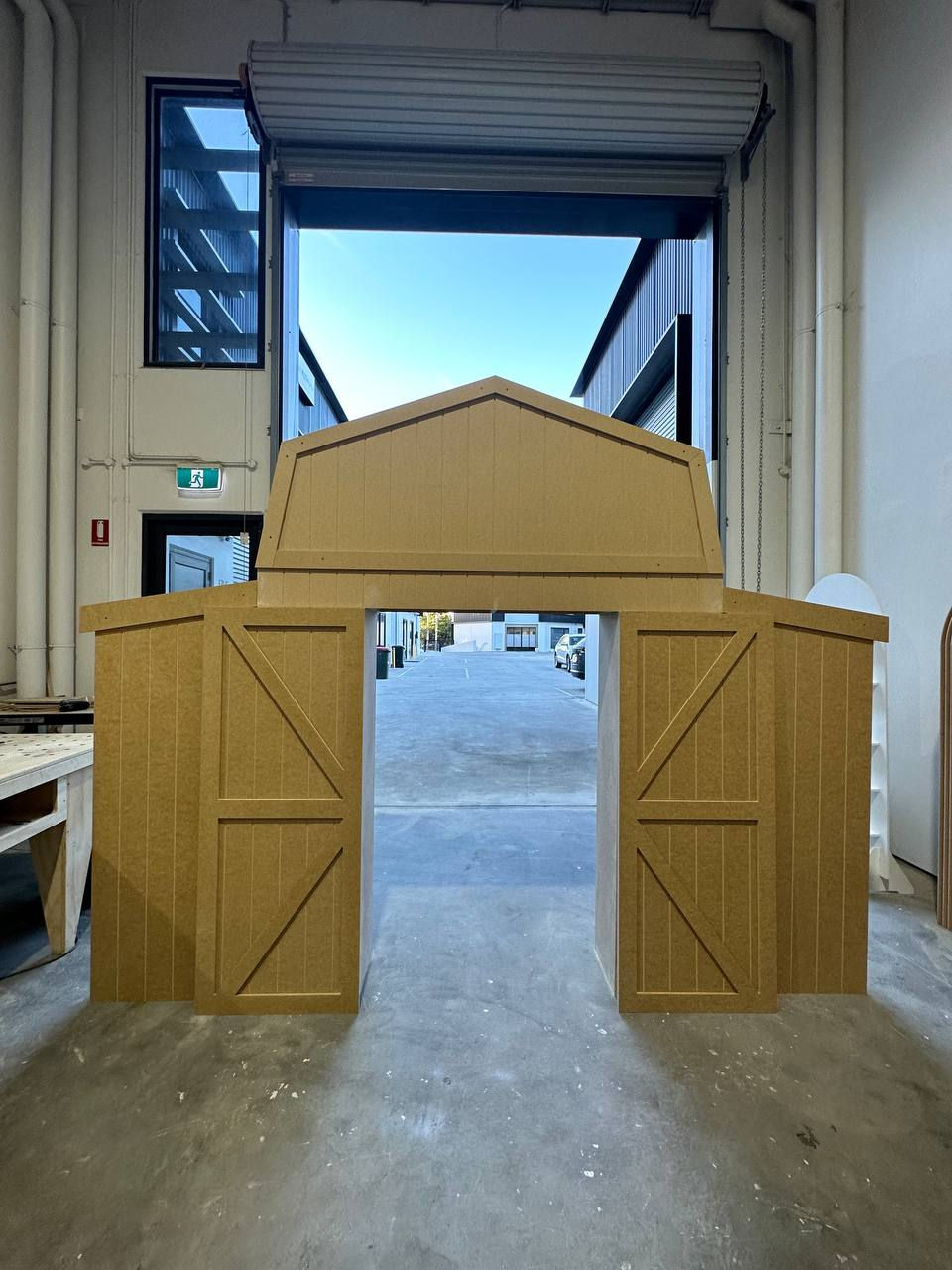 Party Props- Barn - Full Size - Event Decor - MDF Party Props