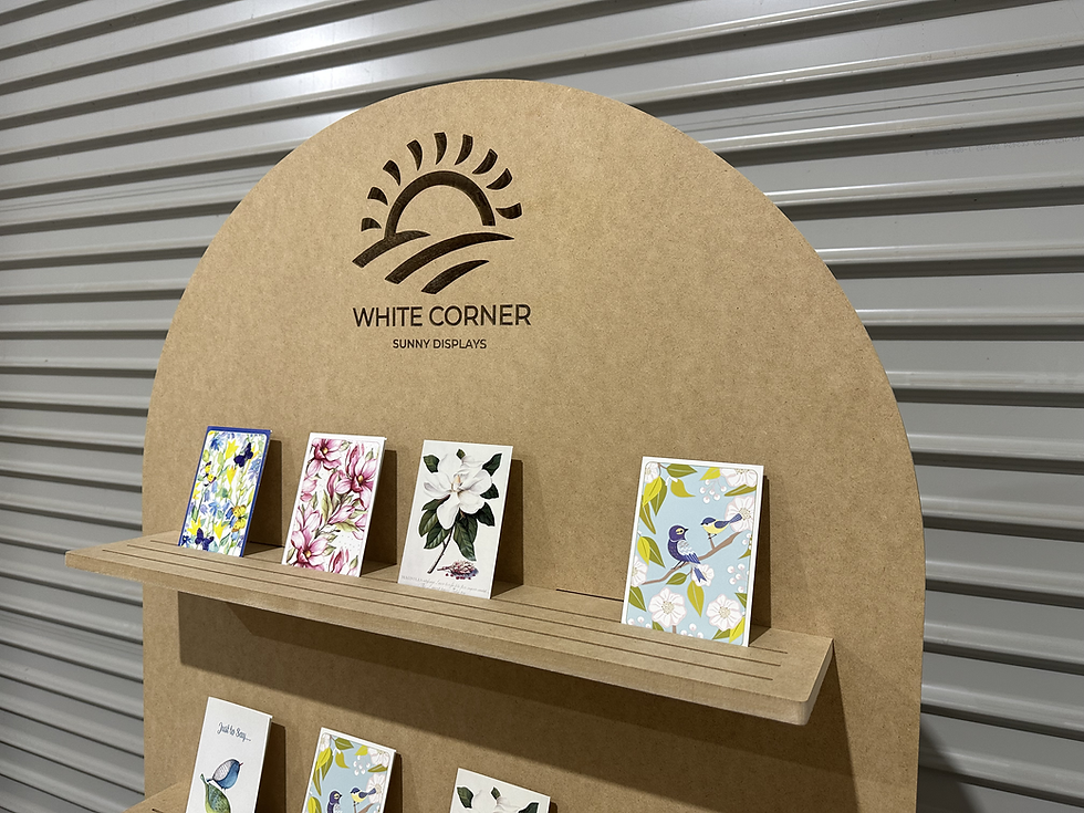 Thumbnail: Foldable High Arch Display Stand with Removable shelves