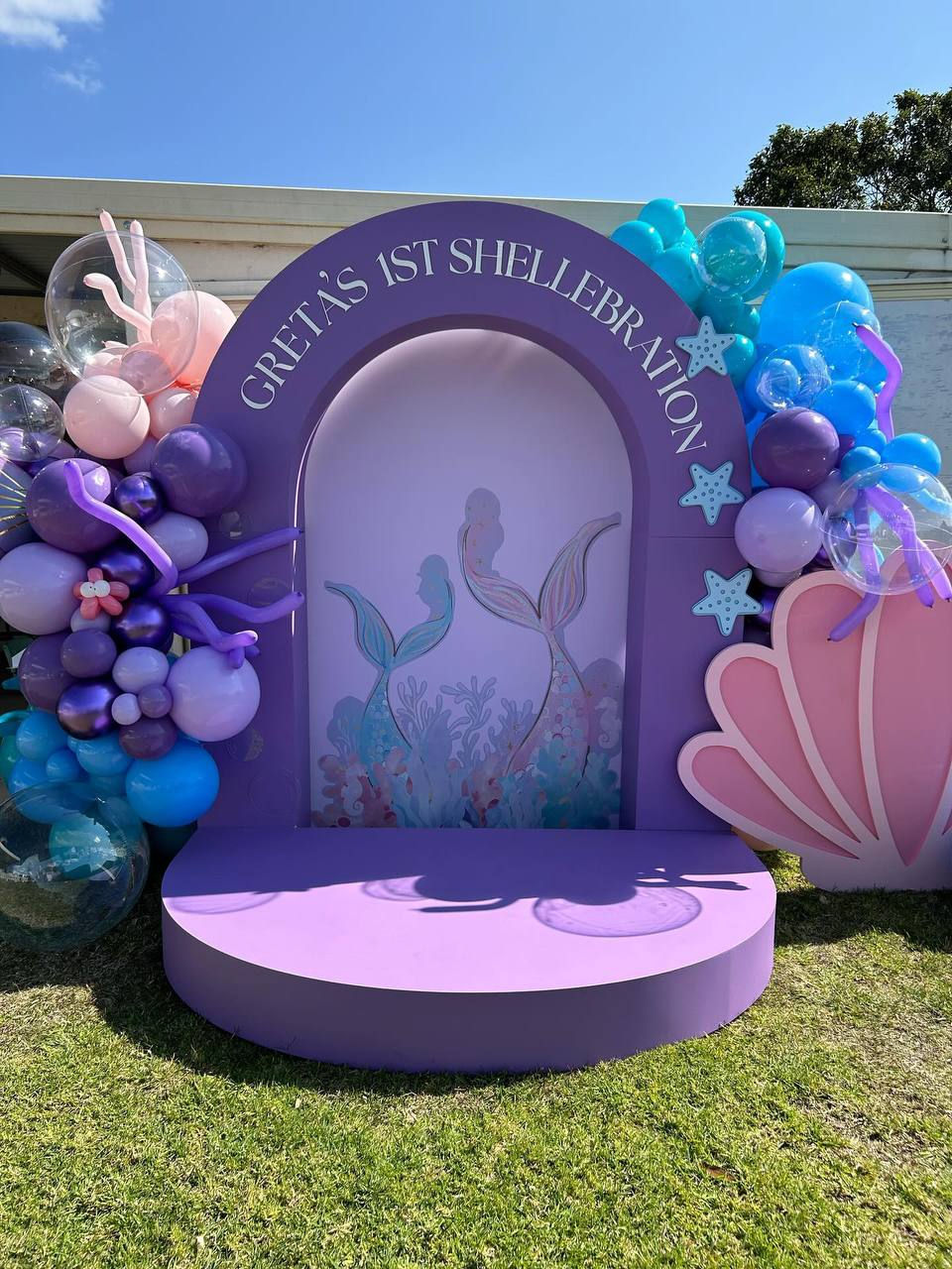 Thumbnail: 3D Hollow Arch Backdrop  - Foldable - PickUp ONLY