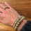 Miniaturbild: Echtsteinarmband vergoldet Large