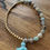 Miniaturbild: Doppeltes Armband Amazonit GOLD