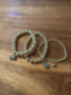 Miniaturbild: Echtsteinarmband vergoldet Large
