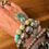 Miniaturbild: Mintgrünes Holzperlen Armband