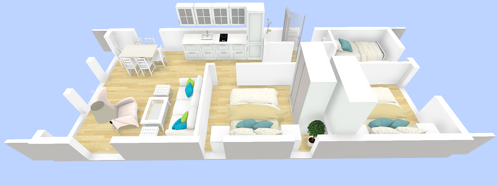 Миниатюра: Valencia - 55 m2