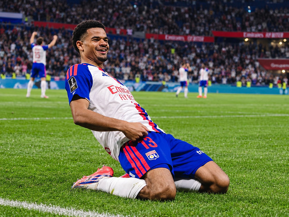 Athekame buteur et passeur avec Lyon