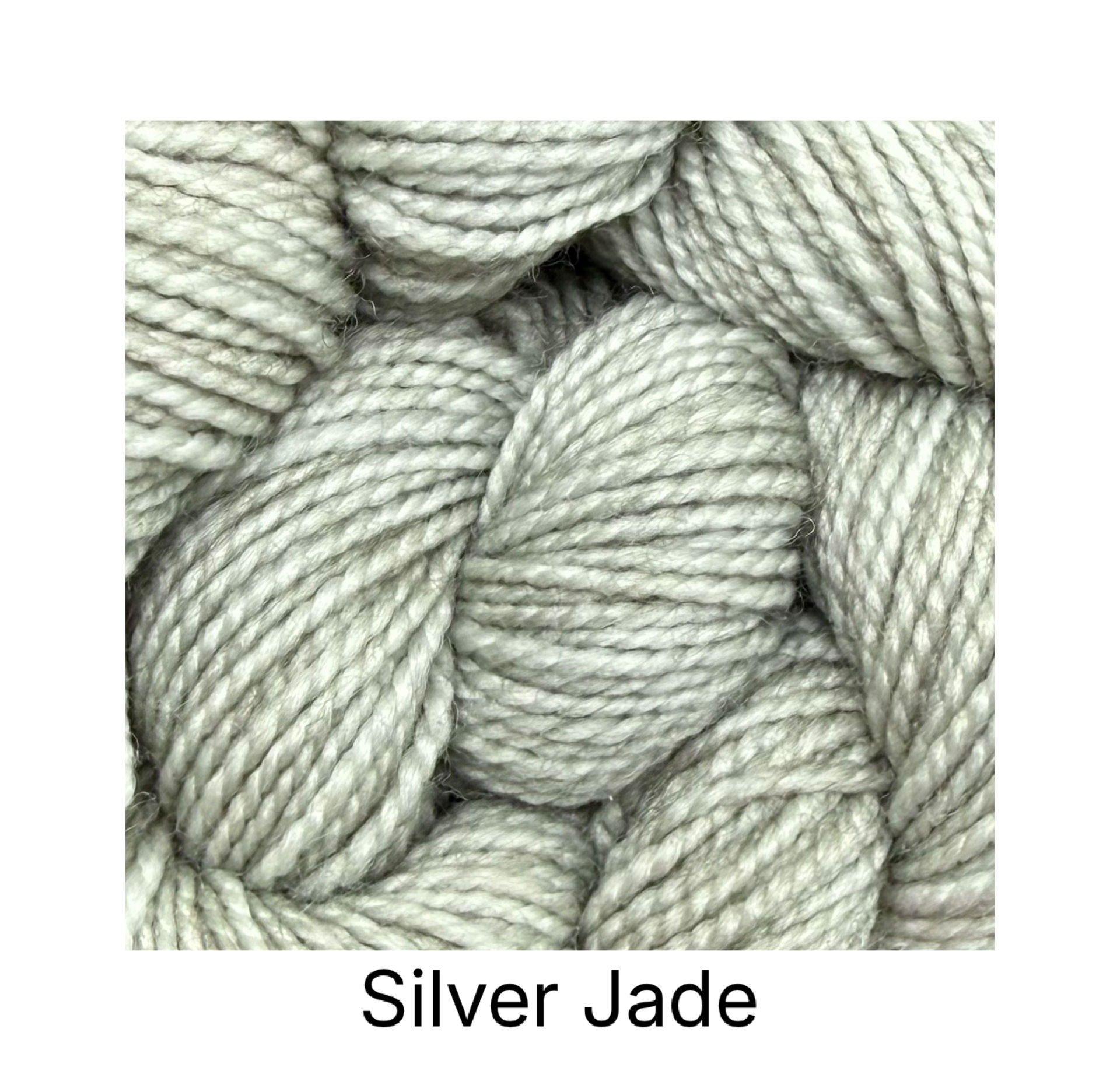 Silver Jade - Solid/Semi Solid/Tonal Hand Dyed Yarn - Pick Your Base