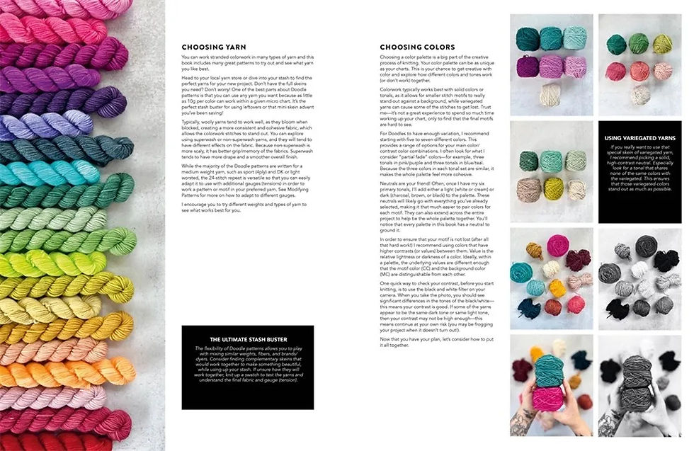 Thumbnail: The Doodle Knit Directory: 200 playful colorwork motifs for knitted accessories