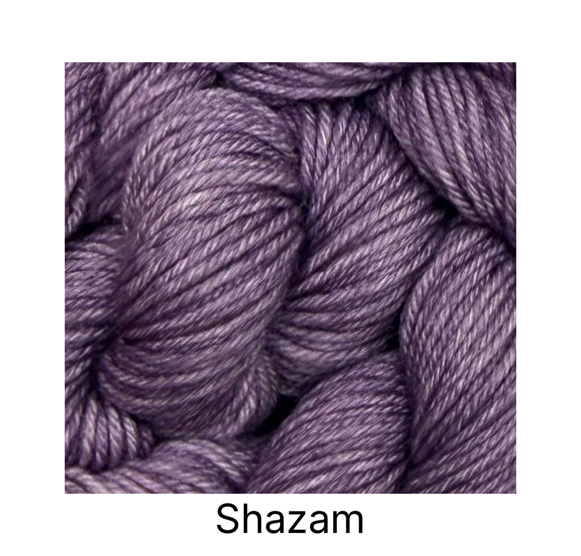 Shazam - Solid/Semi Solid/Tonal Hand Dyed Yarn - Pick Your Base