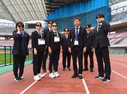 スタート最後尾界隈の仮装コスプレ系ランナーさん　その１