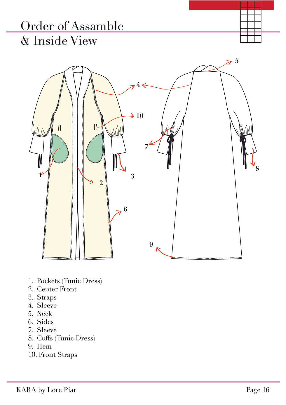 Thumbnail: KARA Tunic Dress & Blouse