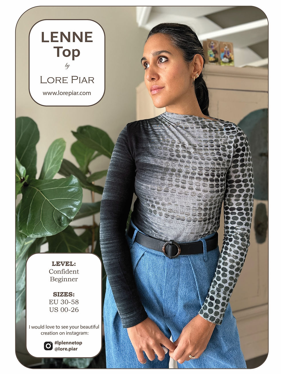 Thumbnail: LENNE Top Sewing Pattern