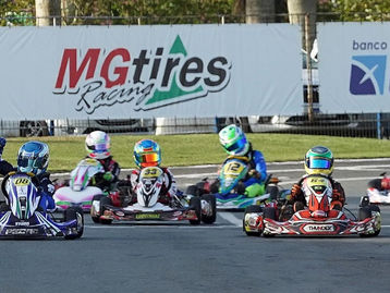 Classificatórias da Copa do Brasil de Kart cheia de emoção e irmãos na ponta