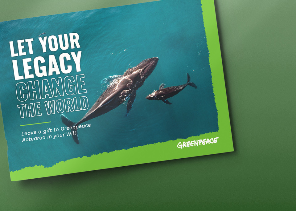 Greenpeace Aotearoa - Legacy booklet