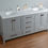 Thumbnail: 72" Malibu Grey Double Sink Vanity