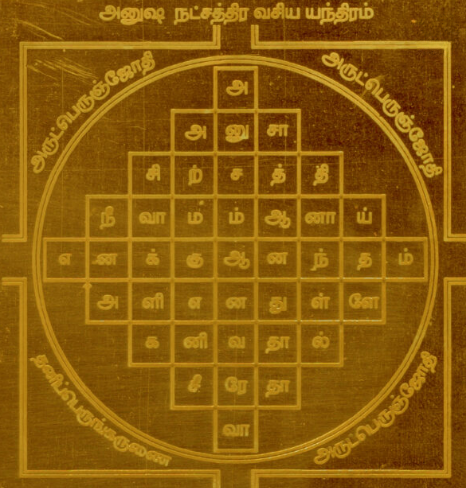 Anuradha Nakshatra Yantra