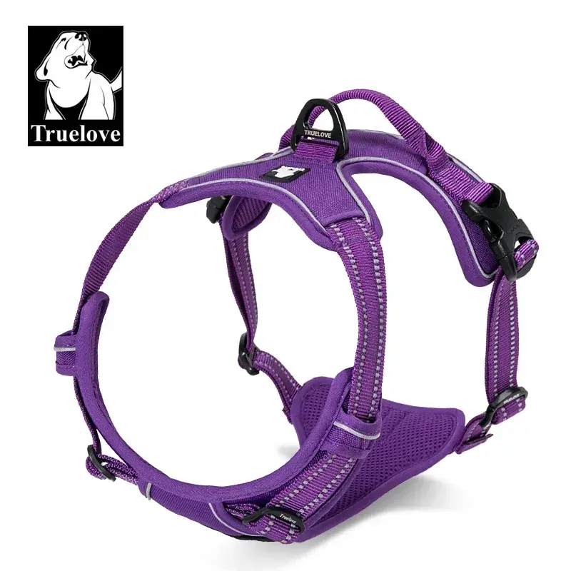 Thumbnail: Truelove Dog Harness No Pull Pet Harness Adjustable Soft Padded Dog Vest Reflect