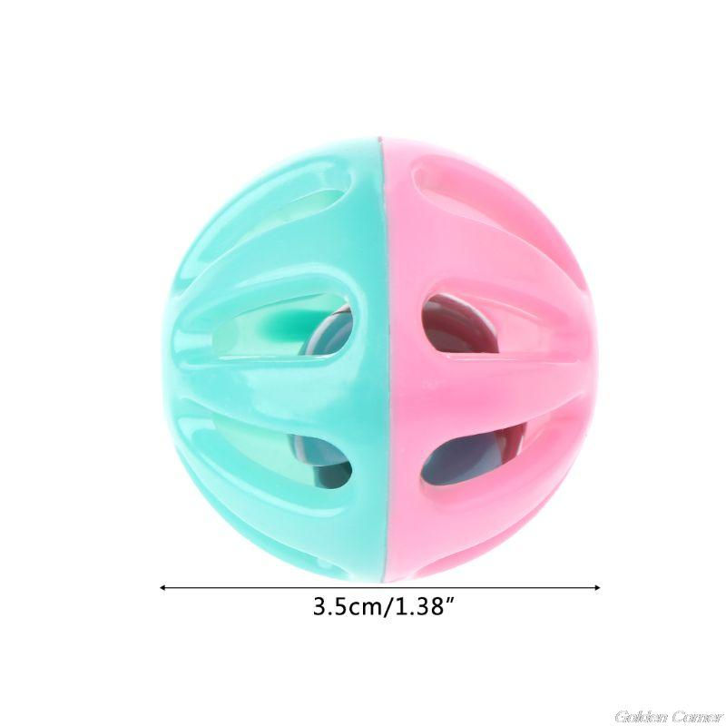 Thumbnail: 10 Pcs Pet Toy Latex Balls Colorful Chew For Dogs Cats Puppy Kitten Soft Elastic