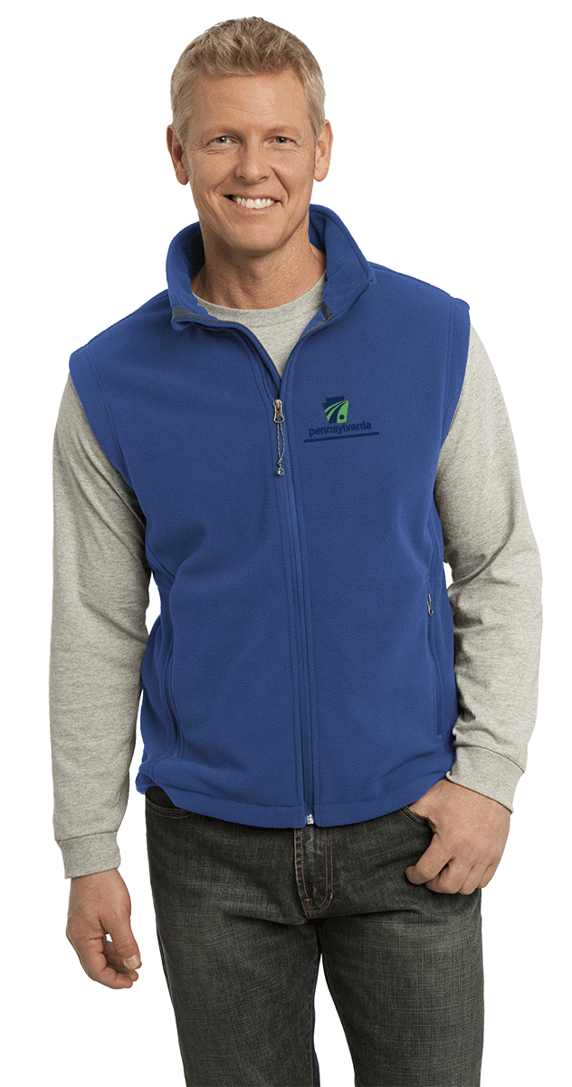 Men's Fleece Vest PennDOT Proud
