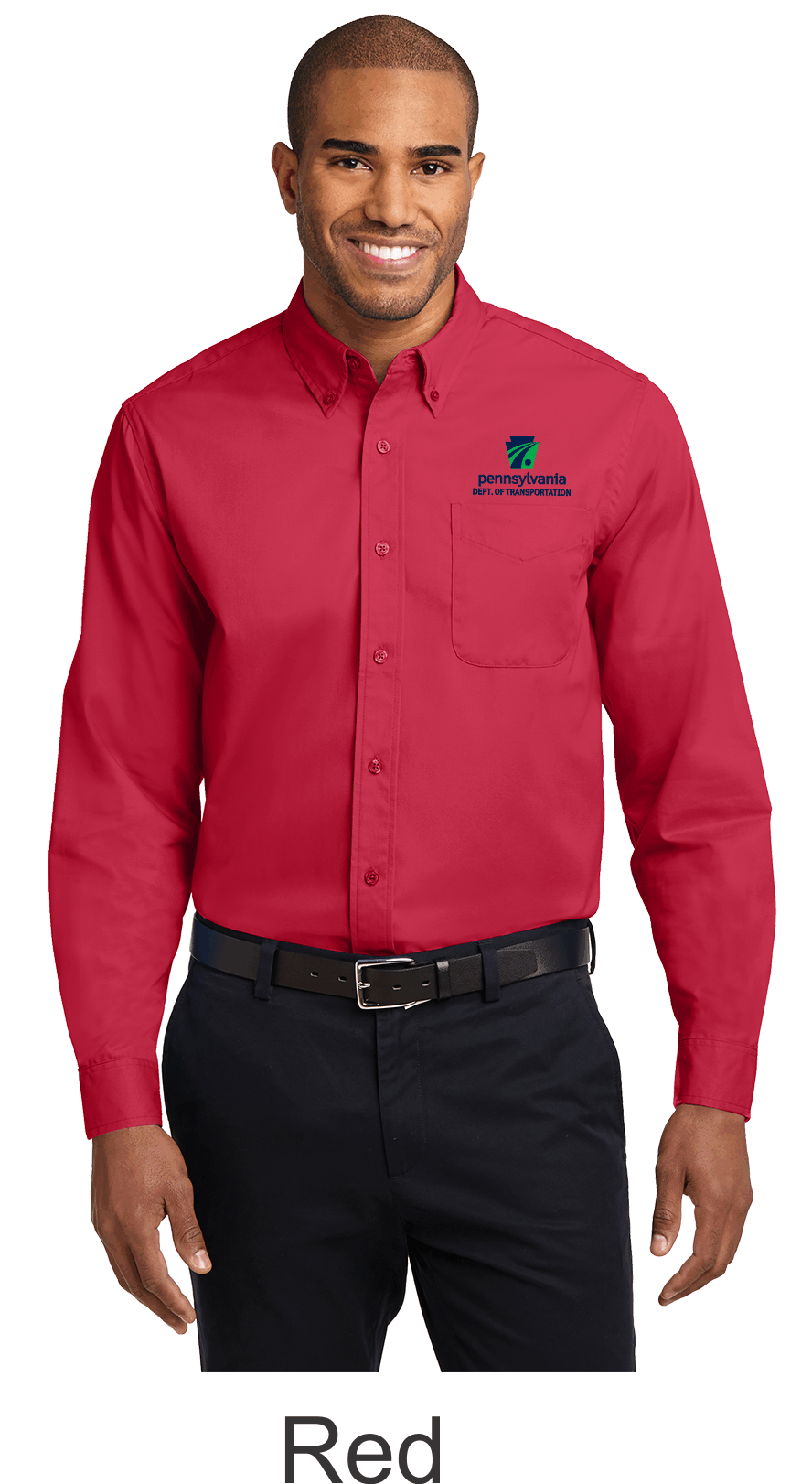 Thumbnail: Men's Long Sleeve Easy Care Shirt