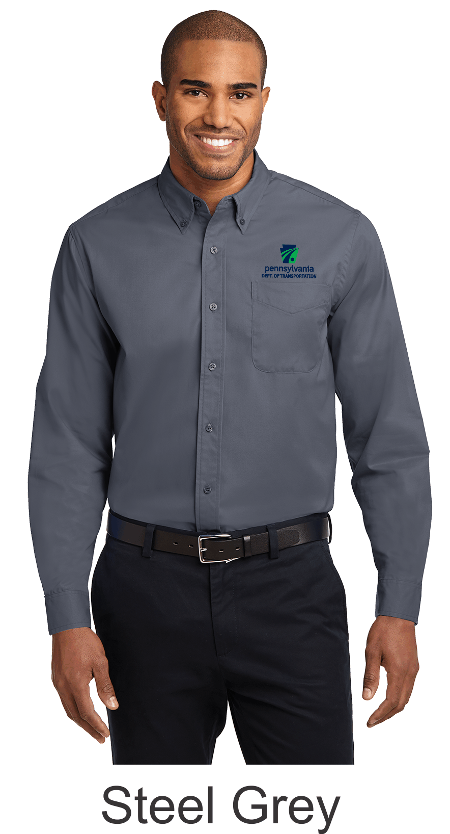Thumbnail: Men's Long Sleeve Easy Care Shirt