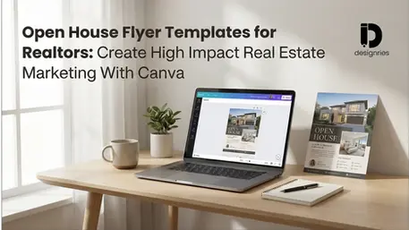 Open House Flyer Templates for Realtors: Create High Impact Real Estate Marketing With Canva