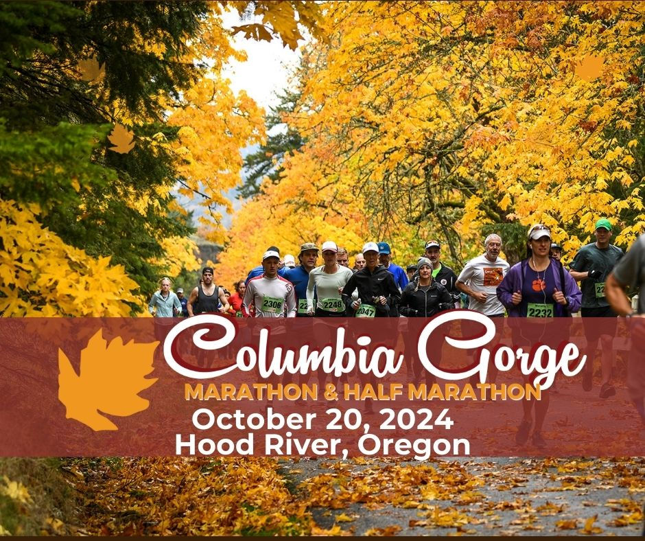 Marathon, Half, Relay, & Dog Run, Hood River, OR Columbia Marathon