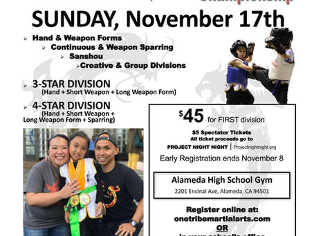 2019 One Tribe Martial Arts Championship