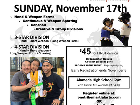 2019 One Tribe Martial Arts Championship