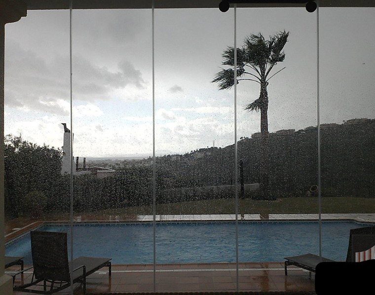 Weather Tight Frameless Doors