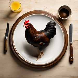 Heritage Australorp Hen