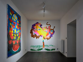 Obrazy Roela van der Lindena na zdi galerie