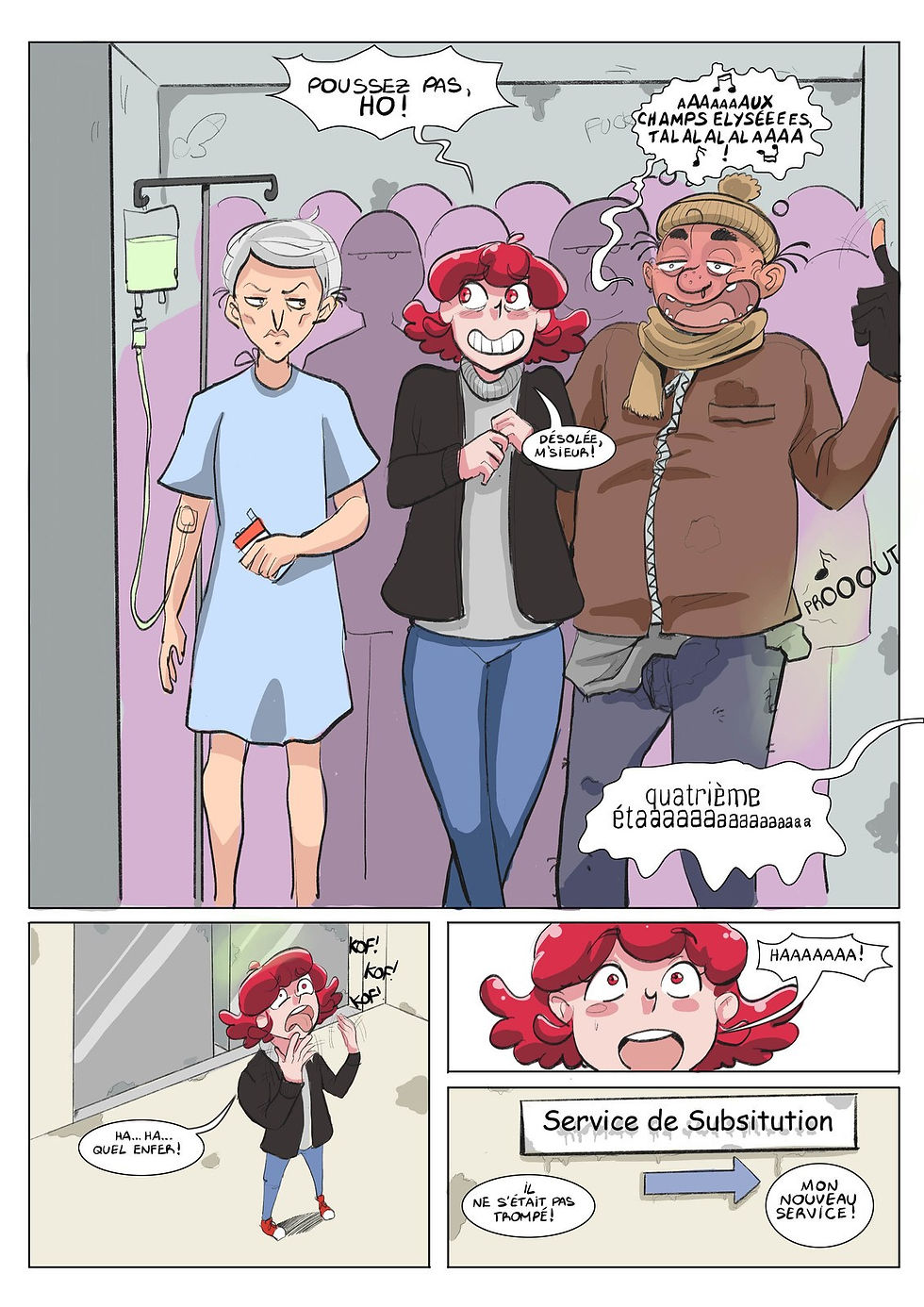 L'arrivée