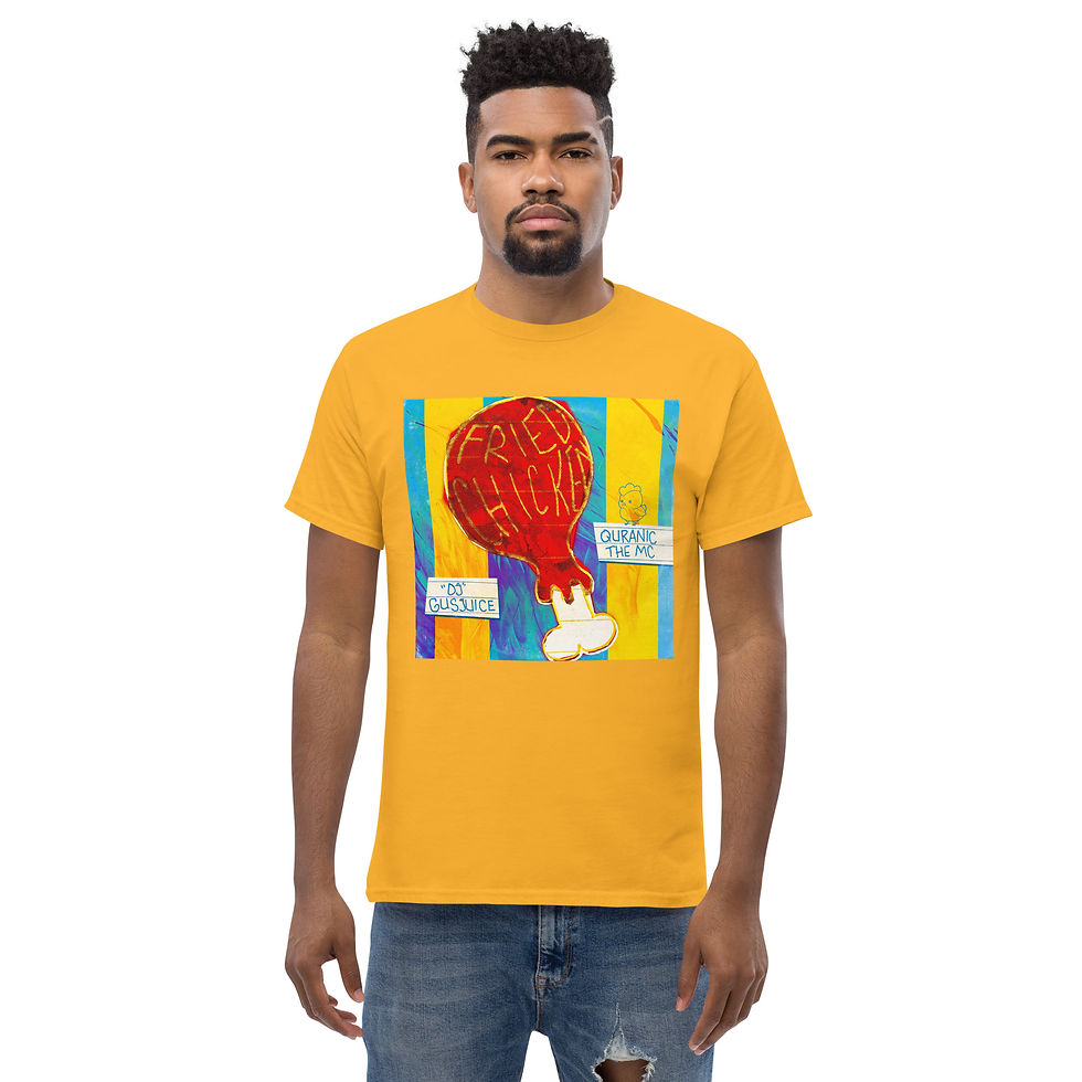 Thumbnail: 'Fried Chicken' song artwork tee