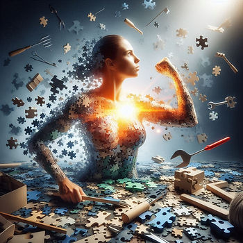 Reconstrua à si mesma...alcance a liberdade de ser você!