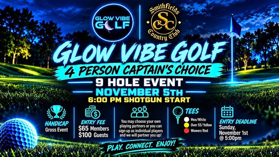 2026 Glow Vibe Golf Event