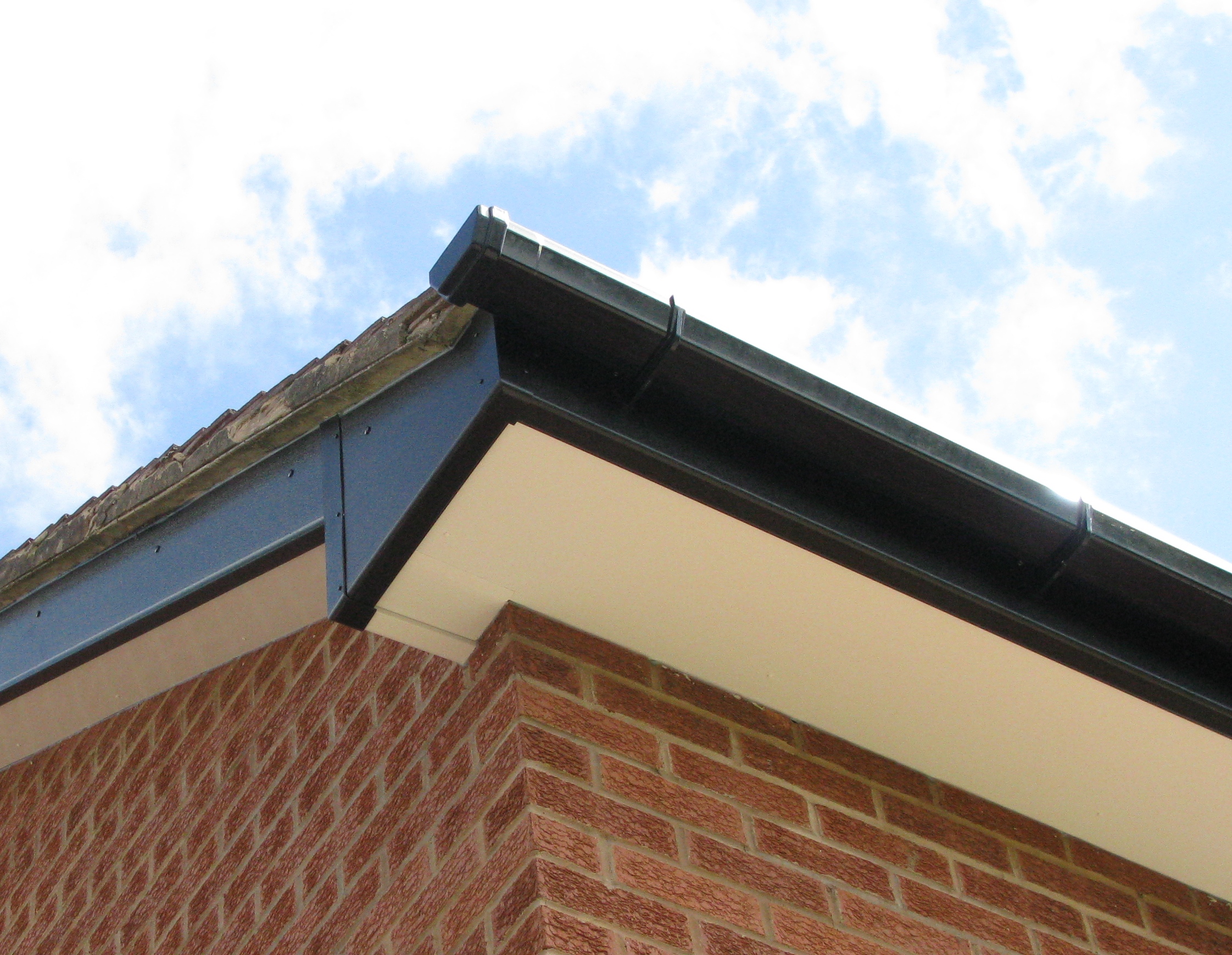 Just Fascias; ANY colour fascias, guttering, soffits, fall pipes