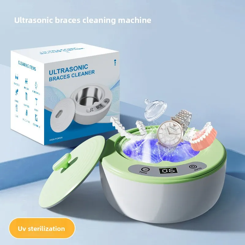 Thumbnail: Ultrasonic Cleaning Machine with UV Sterilization for Glasses and Jewelry