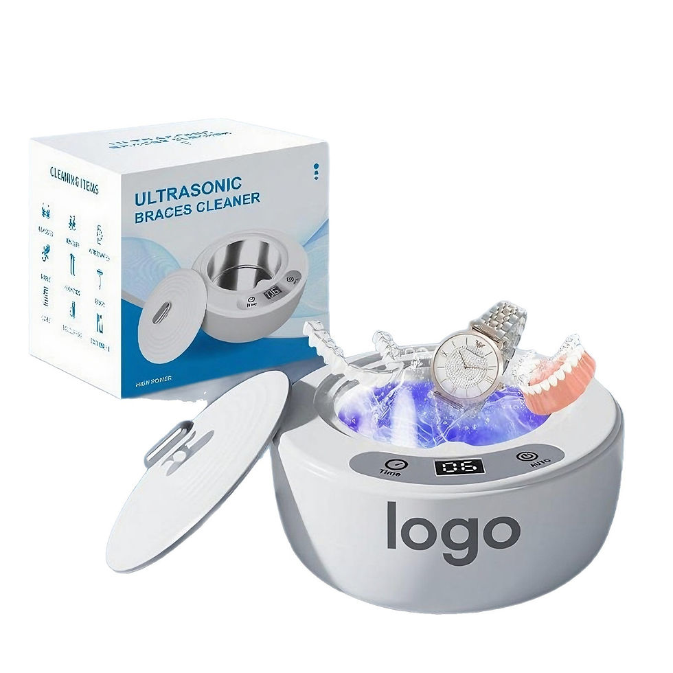 Thumbnail: Ultrasonic Cleaning Machine with UV Sterilization for Glasses and Jewelry