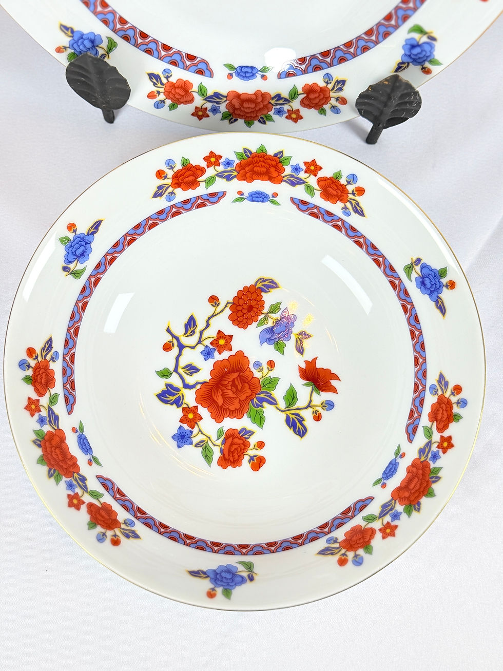 Thumbnail: Fine China by CROWN MING PLATTER AND BOWL