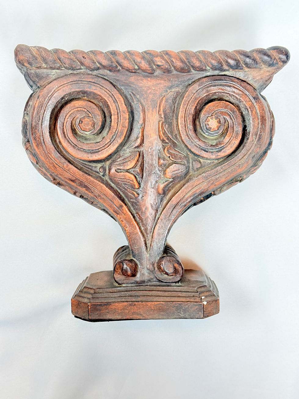 Thumbnail: 9lbs HEAVY STONE antique style DECORATIVE PLANTER