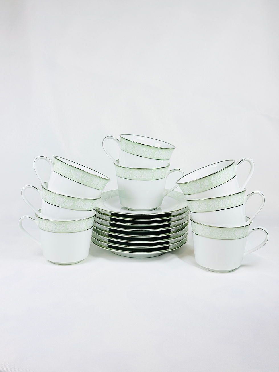 Thumbnail: NORITAKE “vienne” Japan 54pcs set